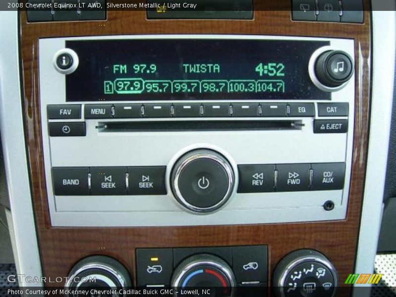 Silverstone Metallic / Light Gray 2008 Chevrolet Equinox LT AWD