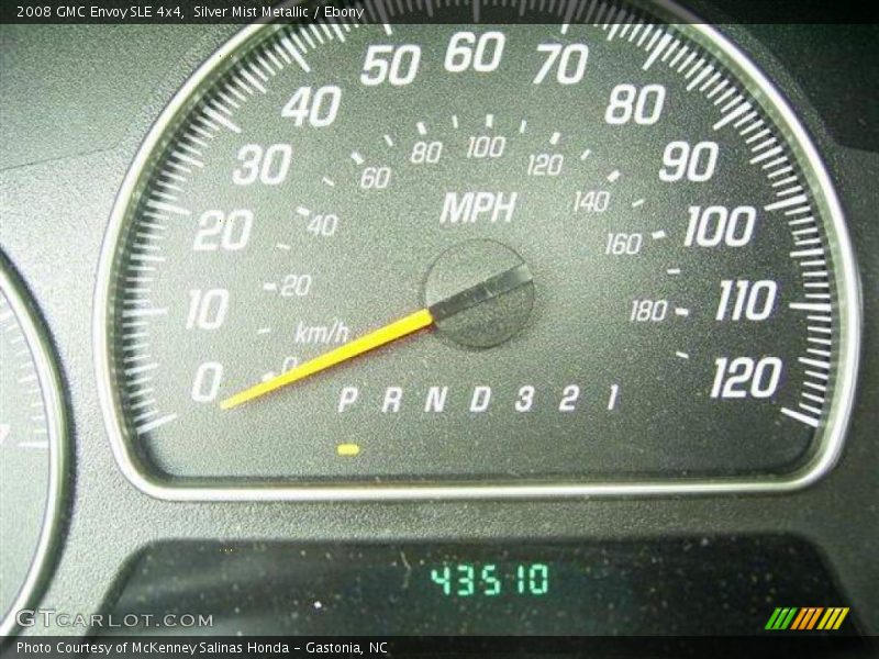 Silver Mist Metallic / Ebony 2008 GMC Envoy SLE 4x4