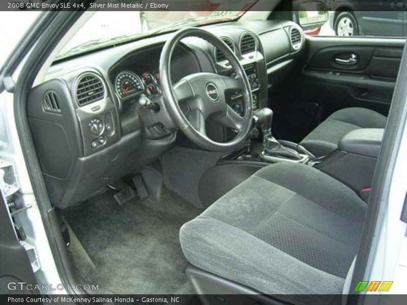 Silver Mist Metallic / Ebony 2008 GMC Envoy SLE 4x4