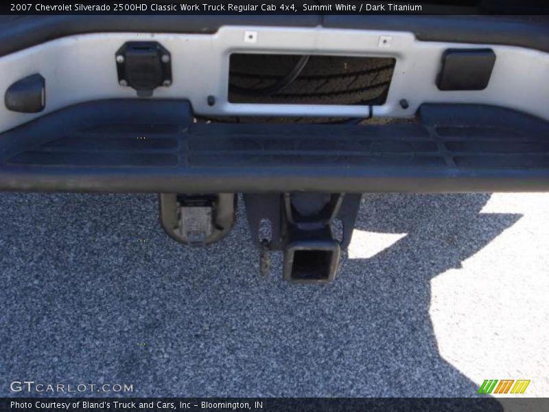 Summit White / Dark Titanium 2007 Chevrolet Silverado 2500HD Classic Work Truck Regular Cab 4x4