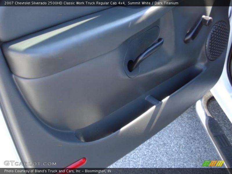 Summit White / Dark Titanium 2007 Chevrolet Silverado 2500HD Classic Work Truck Regular Cab 4x4