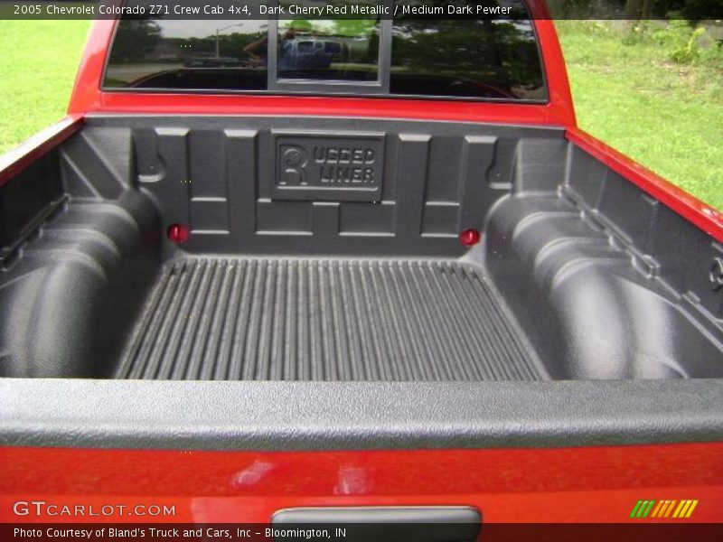 Dark Cherry Red Metallic / Medium Dark Pewter 2005 Chevrolet Colorado Z71 Crew Cab 4x4