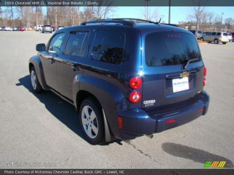 Imperial Blue Metallic / Ebony 2009 Chevrolet HHR LS