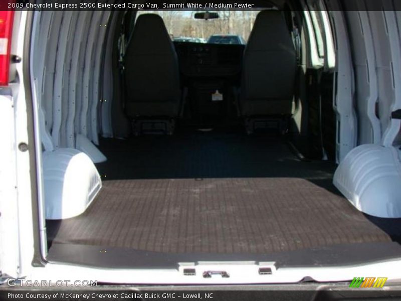 Summit White / Medium Pewter 2009 Chevrolet Express 2500 Extended Cargo Van