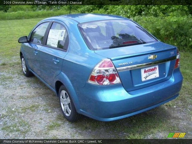 Tahiti Green / Charcoal 2009 Chevrolet Aveo LT Sedan
