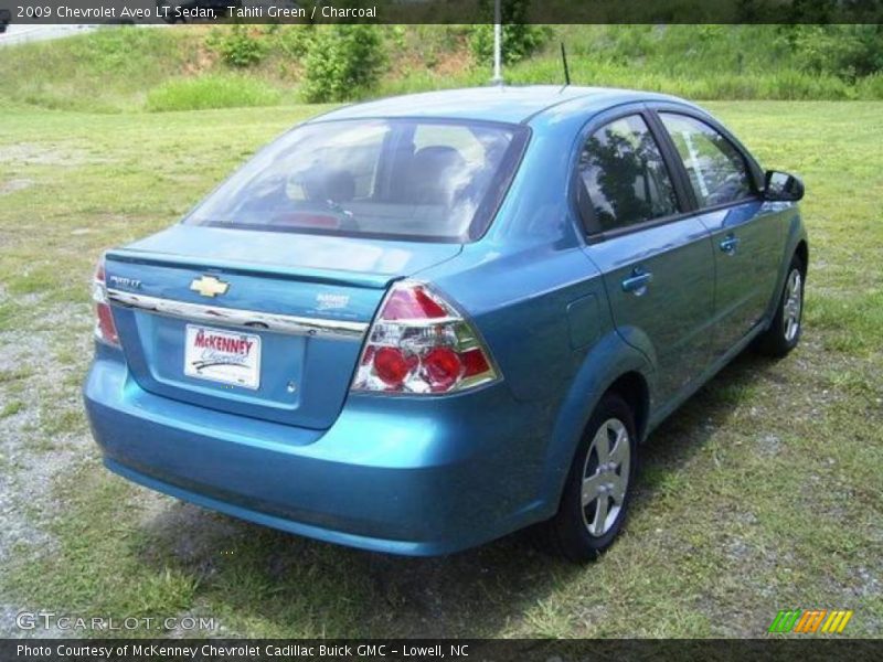 Tahiti Green / Charcoal 2009 Chevrolet Aveo LT Sedan