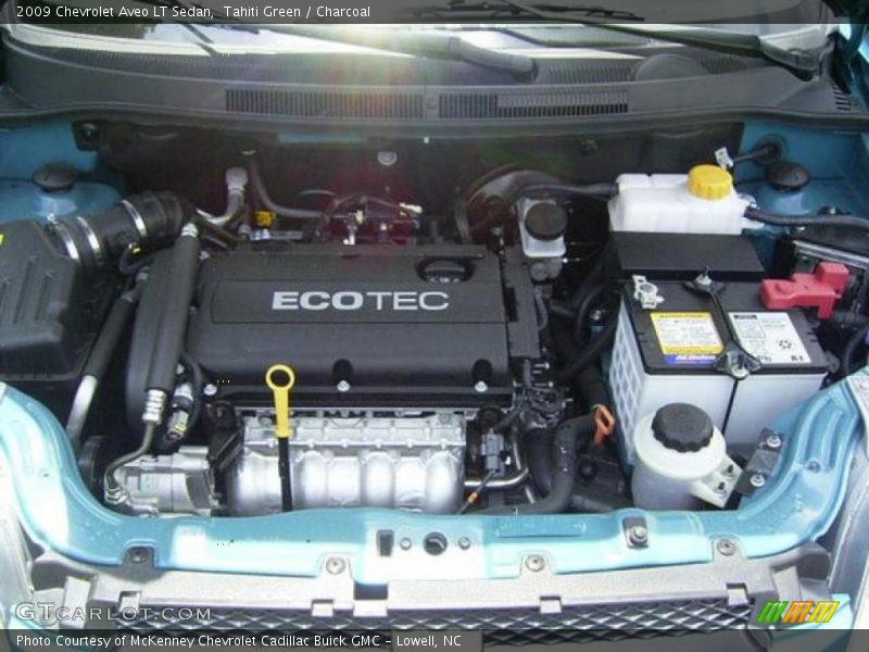 Tahiti Green / Charcoal 2009 Chevrolet Aveo LT Sedan