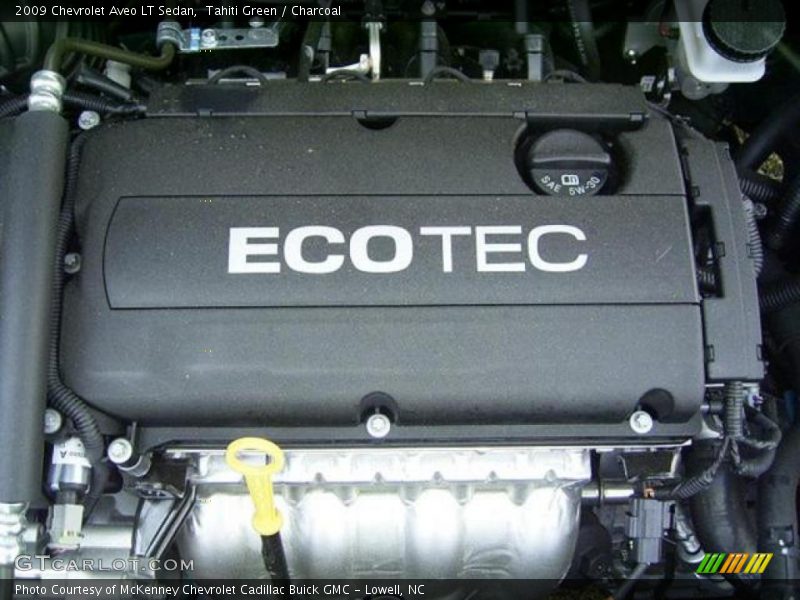 Tahiti Green / Charcoal 2009 Chevrolet Aveo LT Sedan
