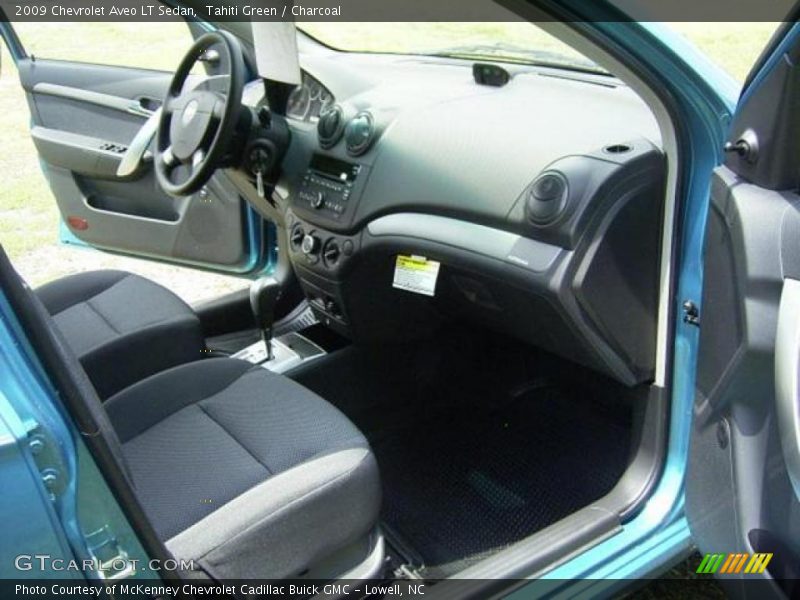 Tahiti Green / Charcoal 2009 Chevrolet Aveo LT Sedan