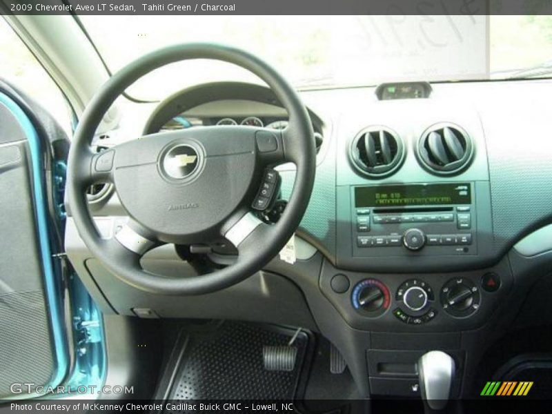 Tahiti Green / Charcoal 2009 Chevrolet Aveo LT Sedan