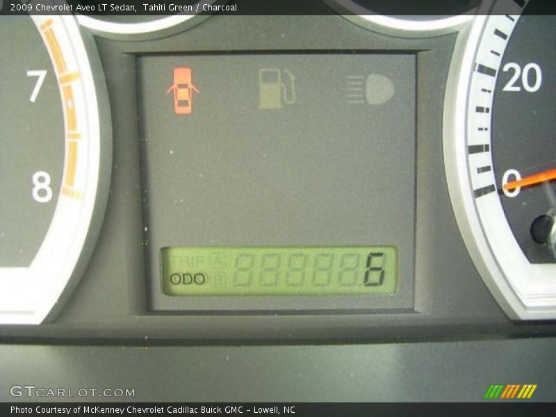 Tahiti Green / Charcoal 2009 Chevrolet Aveo LT Sedan