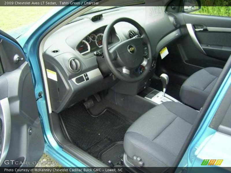 Tahiti Green / Charcoal 2009 Chevrolet Aveo LT Sedan
