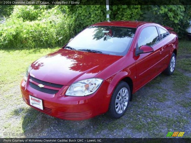 Victory Red / Ebony 2009 Chevrolet Cobalt LT Coupe