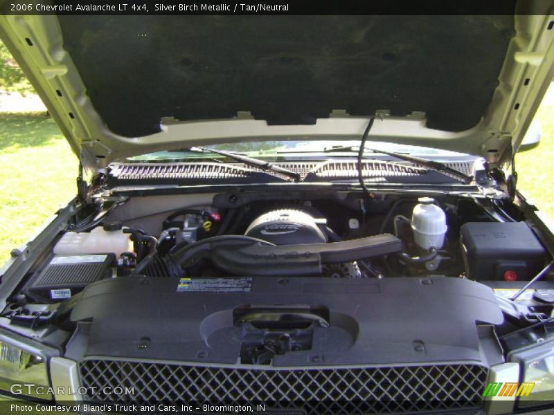 Silver Birch Metallic / Tan/Neutral 2006 Chevrolet Avalanche LT 4x4