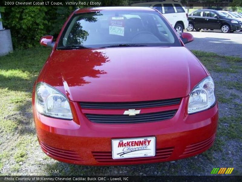 Victory Red / Ebony 2009 Chevrolet Cobalt LT Coupe