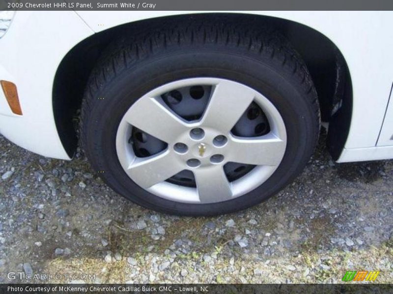 Summit White / Gray 2009 Chevrolet HHR LS Panel