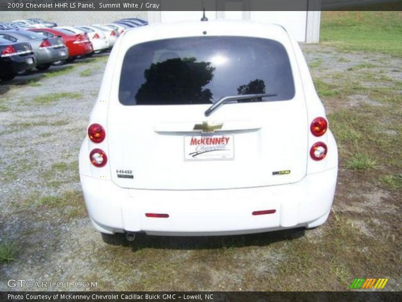 Summit White / Gray 2009 Chevrolet HHR LS Panel