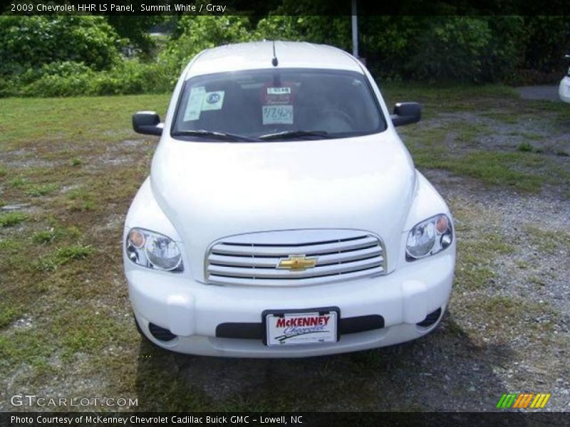 Summit White / Gray 2009 Chevrolet HHR LS Panel