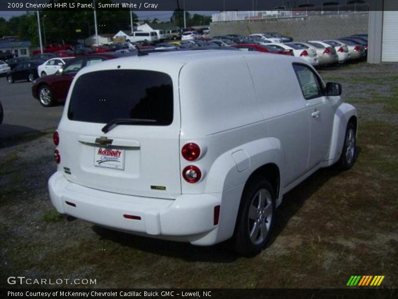 Summit White / Gray 2009 Chevrolet HHR LS Panel