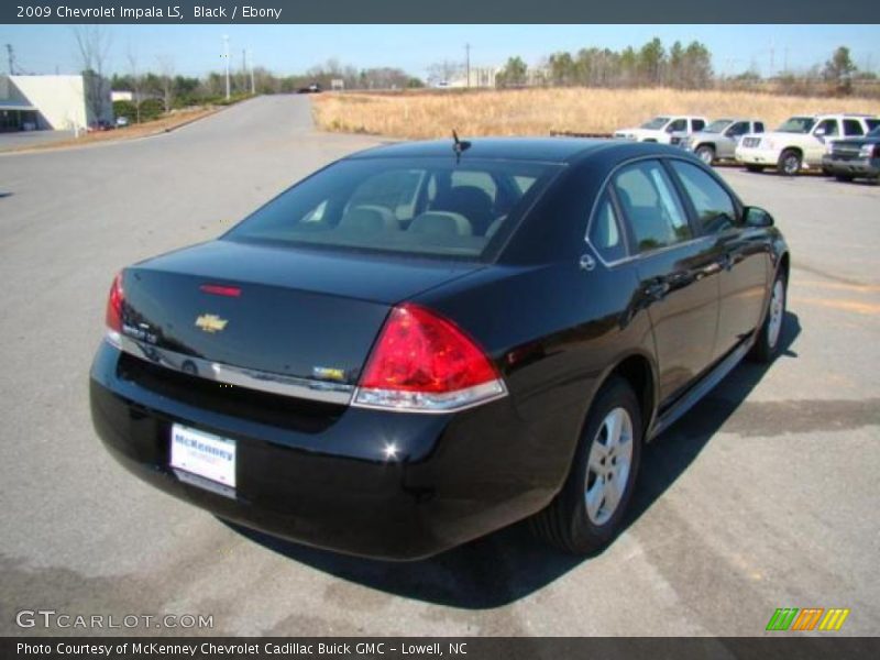 Black / Ebony 2009 Chevrolet Impala LS