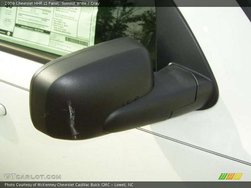 Summit White / Gray 2009 Chevrolet HHR LS Panel