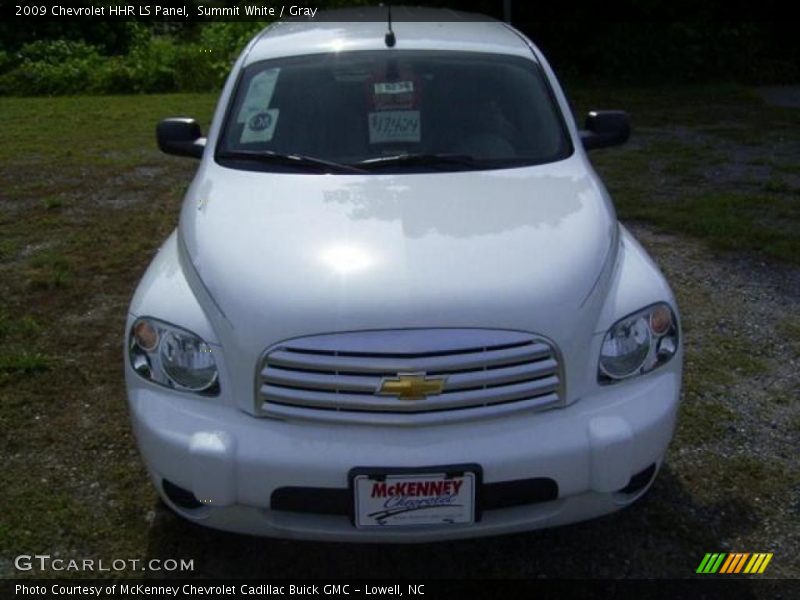 Summit White / Gray 2009 Chevrolet HHR LS Panel