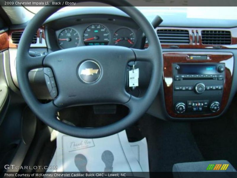 Black / Ebony 2009 Chevrolet Impala LS