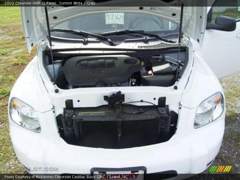Summit White / Gray 2009 Chevrolet HHR LS Panel