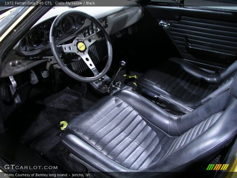 Black Interior - 1972 Dino 246 GTS 