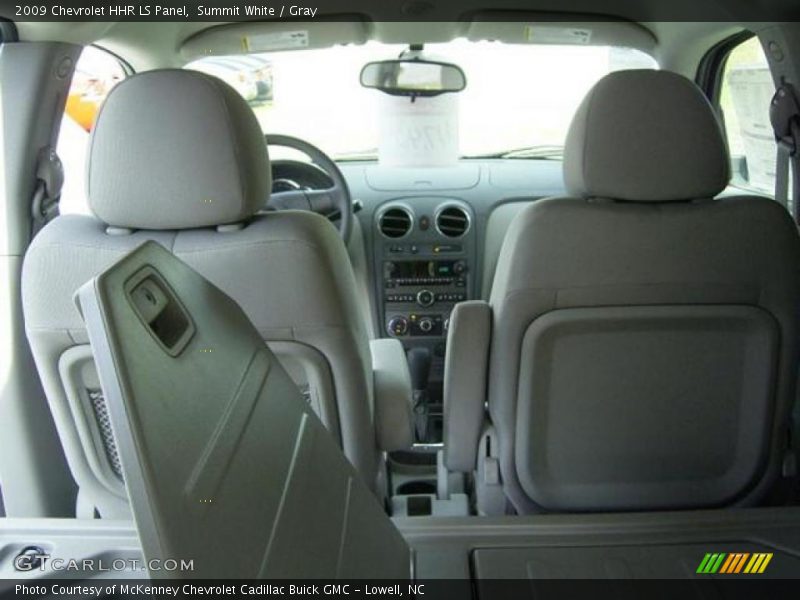 Summit White / Gray 2009 Chevrolet HHR LS Panel