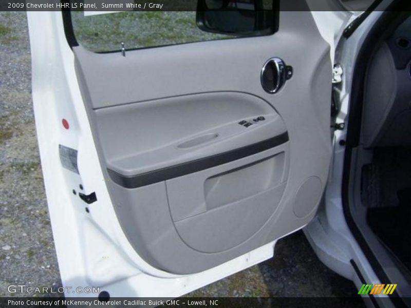 Summit White / Gray 2009 Chevrolet HHR LS Panel