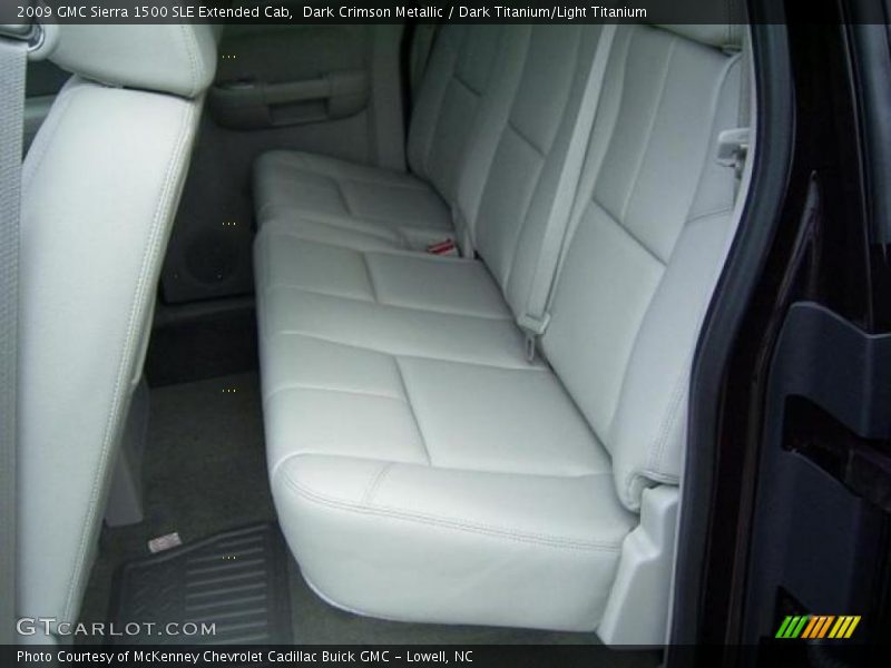 Dark Crimson Metallic / Dark Titanium/Light Titanium 2009 GMC Sierra 1500 SLE Extended Cab