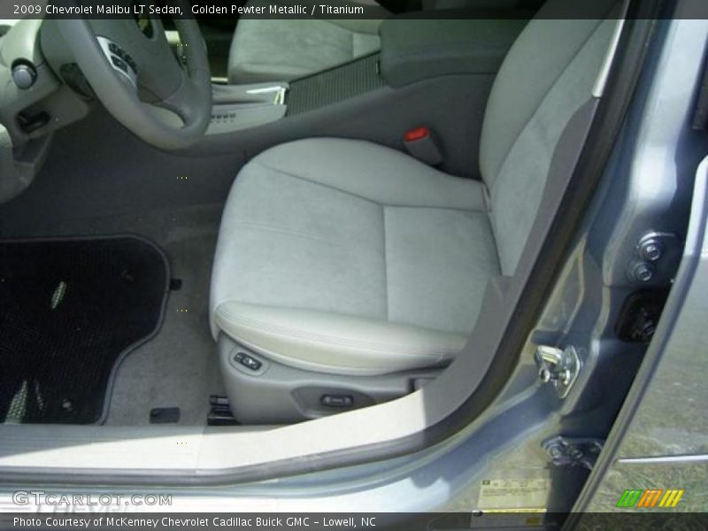 Golden Pewter Metallic / Titanium 2009 Chevrolet Malibu LT Sedan