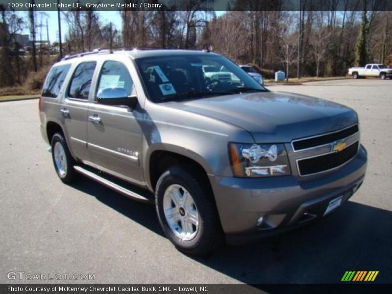 Graystone Metallic / Ebony 2009 Chevrolet Tahoe LT