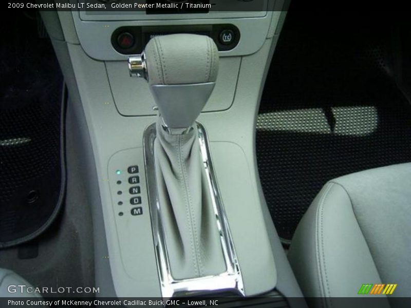 Golden Pewter Metallic / Titanium 2009 Chevrolet Malibu LT Sedan
