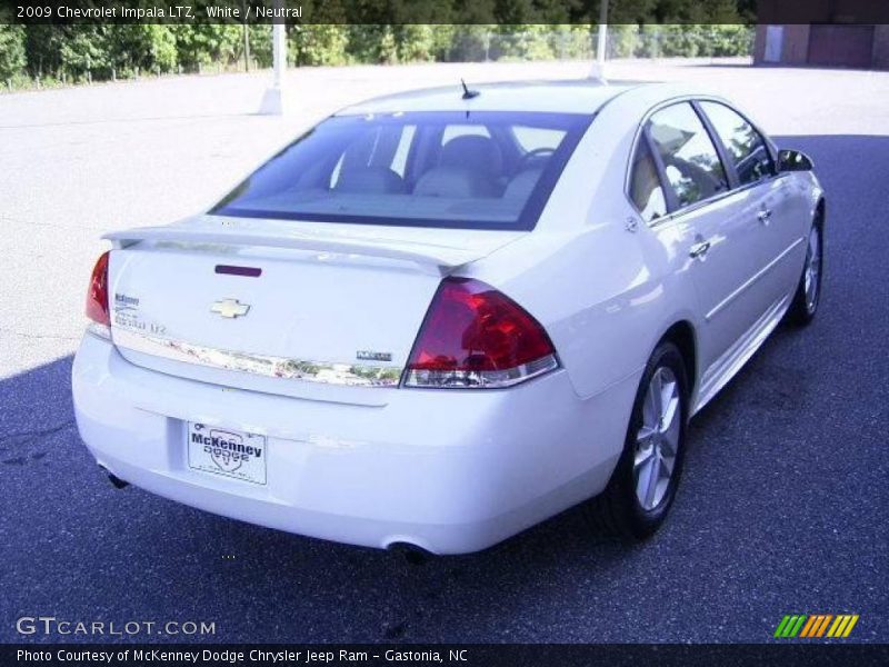 White / Neutral 2009 Chevrolet Impala LTZ