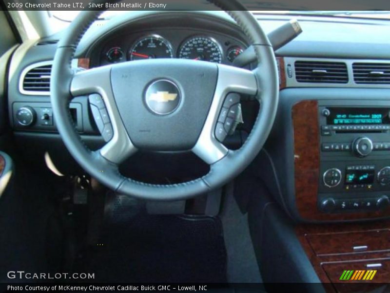 Silver Birch Metallic / Ebony 2009 Chevrolet Tahoe LTZ