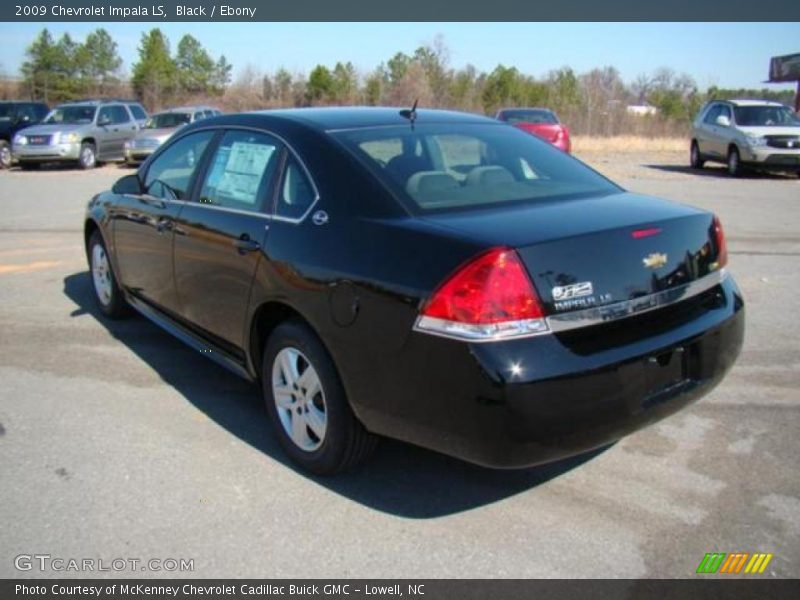 Black / Ebony 2009 Chevrolet Impala LS