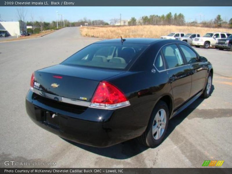 Black / Ebony 2009 Chevrolet Impala LS