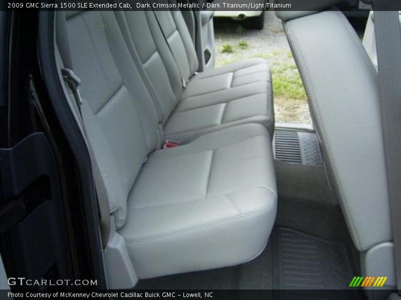 Dark Crimson Metallic / Dark Titanium/Light Titanium 2009 GMC Sierra 1500 SLE Extended Cab