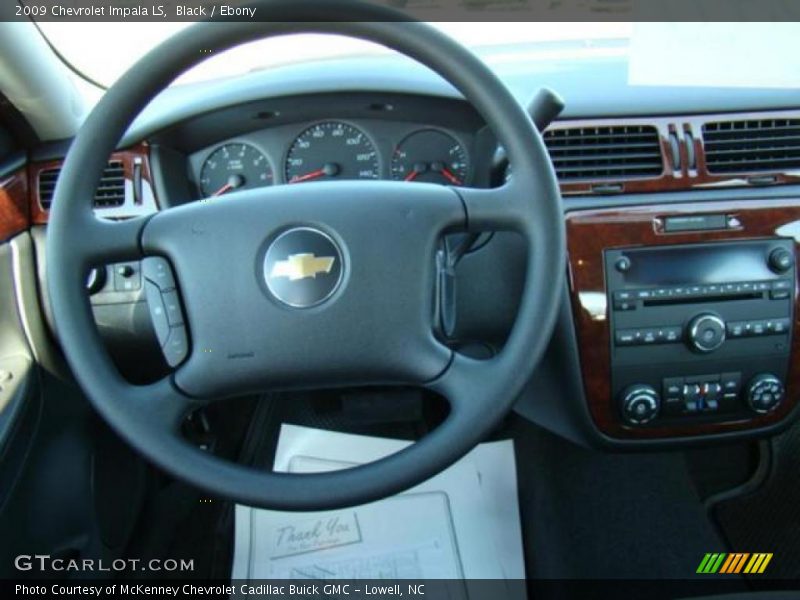 Black / Ebony 2009 Chevrolet Impala LS