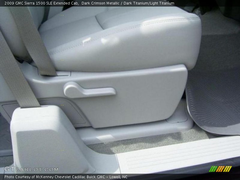 Dark Crimson Metallic / Dark Titanium/Light Titanium 2009 GMC Sierra 1500 SLE Extended Cab