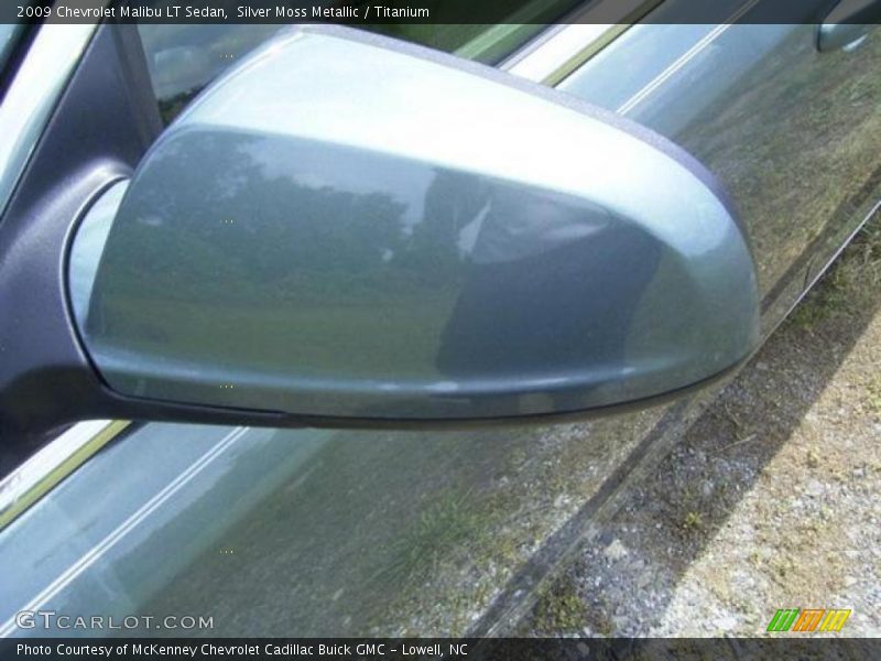 Silver Moss Metallic / Titanium 2009 Chevrolet Malibu LT Sedan