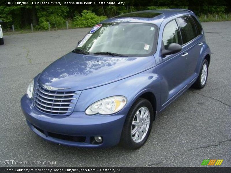 Marine Blue Pearl / Pastel Slate Gray 2007 Chrysler PT Cruiser Limited