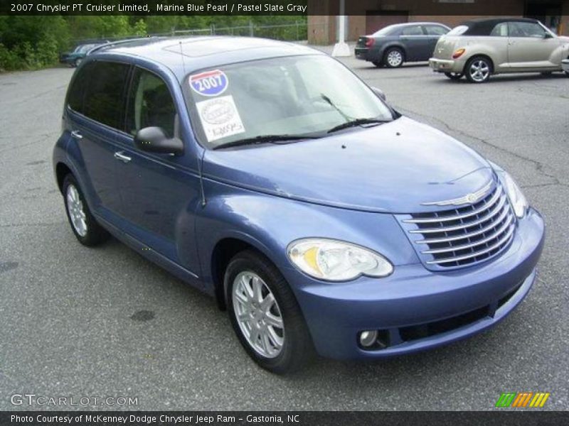 Marine Blue Pearl / Pastel Slate Gray 2007 Chrysler PT Cruiser Limited