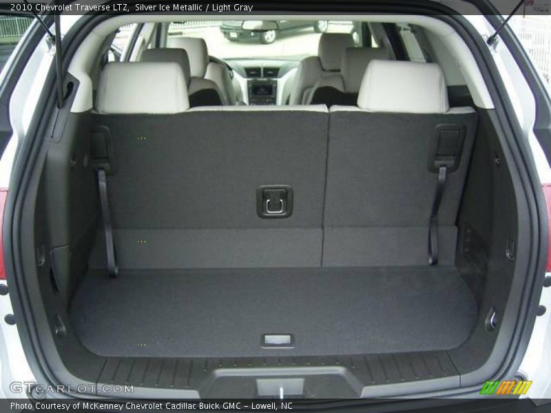 Silver Ice Metallic / Light Gray 2010 Chevrolet Traverse LTZ
