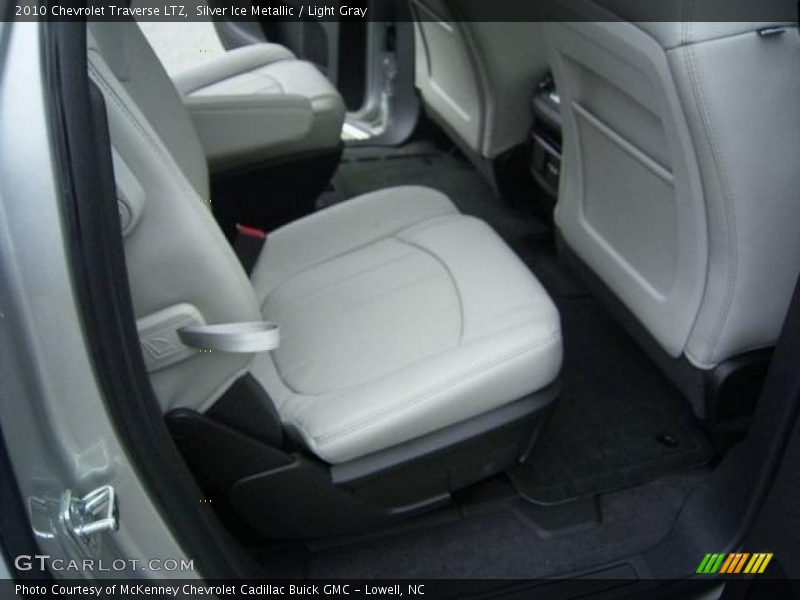 Silver Ice Metallic / Light Gray 2010 Chevrolet Traverse LTZ