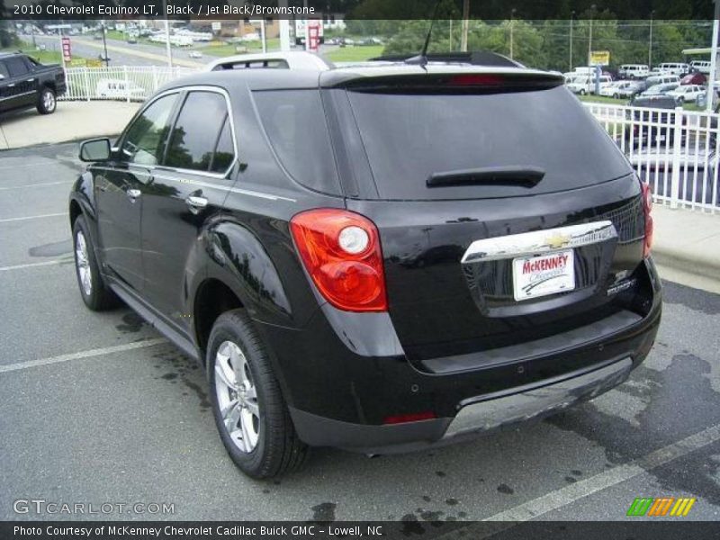 Black / Jet Black/Brownstone 2010 Chevrolet Equinox LT
