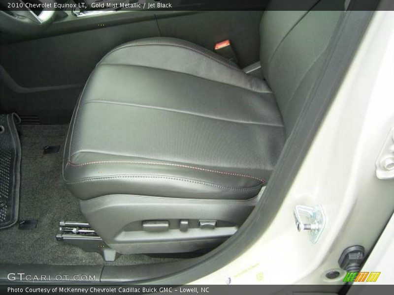 Gold Mist Metallic / Jet Black 2010 Chevrolet Equinox LT