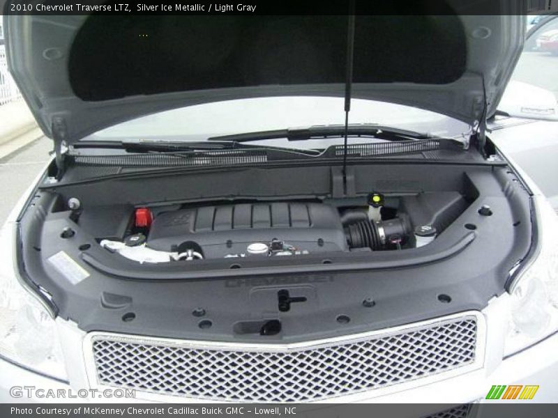 Silver Ice Metallic / Light Gray 2010 Chevrolet Traverse LTZ